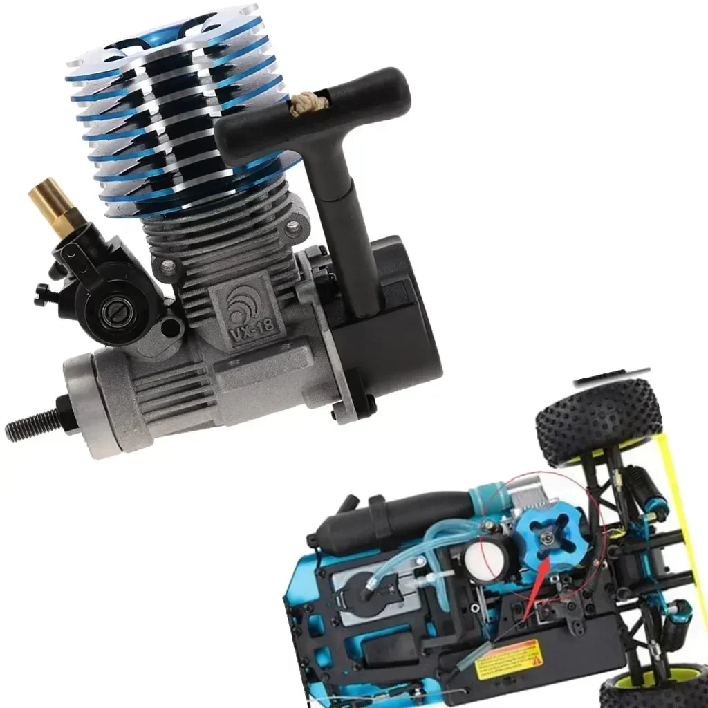 Rc Helicopter Nitro - VX 18CXP Vertex 18 Engine Nitro
