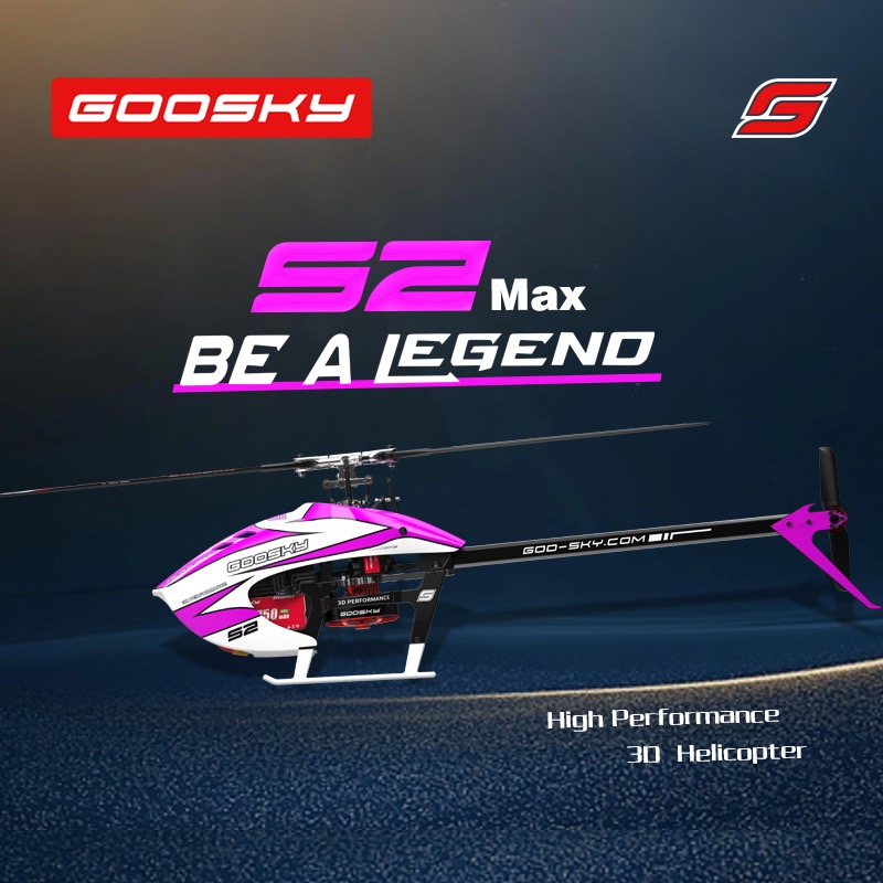 Rc Helicopter Large - GOOSKY S2 Max Model Aircraft Built-In