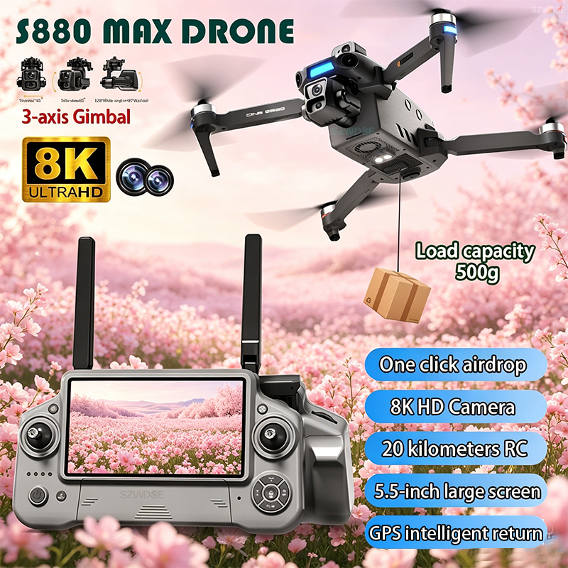 Rc Helicopter Charger - 2026 New 8K Dual Camera Drone