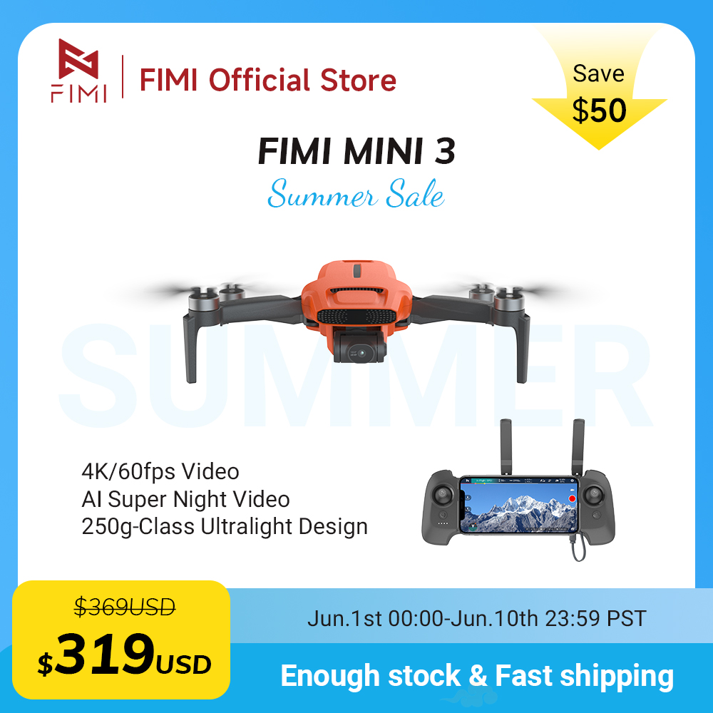 Rc Helicopter Case - FIMI MINI 3 Camere drone 4K