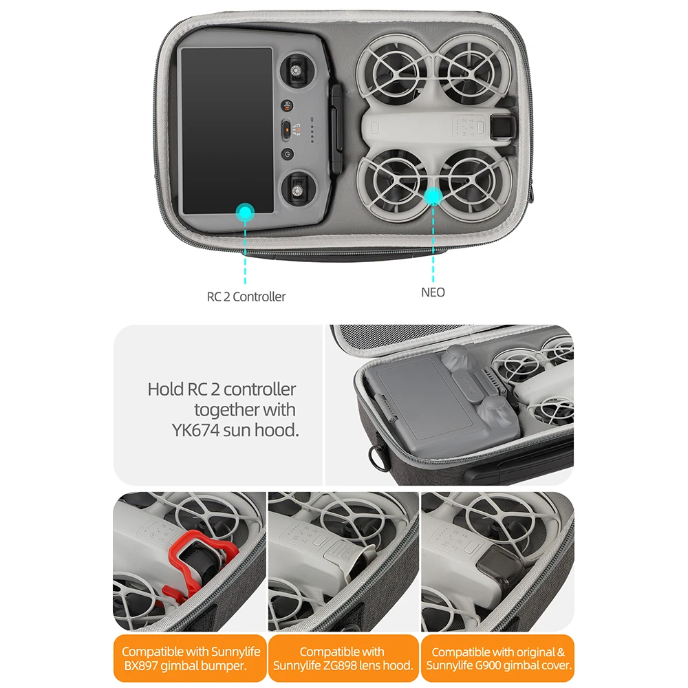For DJI NEO RC 2 Remote Contro - Rc Helicopter Bag ulasan dan harga