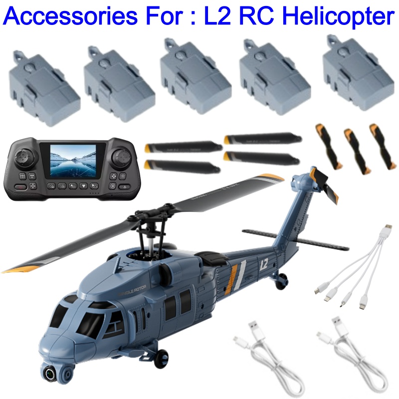 L2 Helicopter Spare Parts 3.7V - Rc Helicopter Coaxial ulasan dan harga