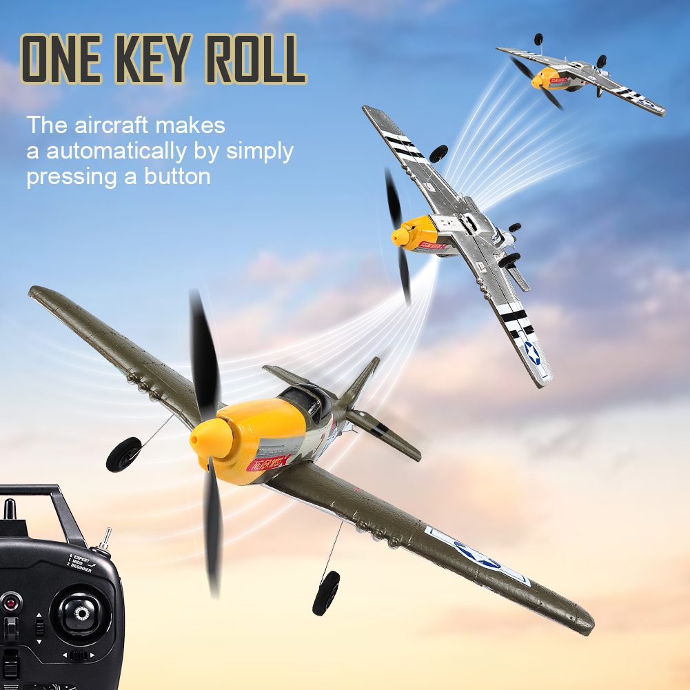 RC Plane P51 Mustang 2.4G Radi - Rc Helicopter Large ulasan dan harga