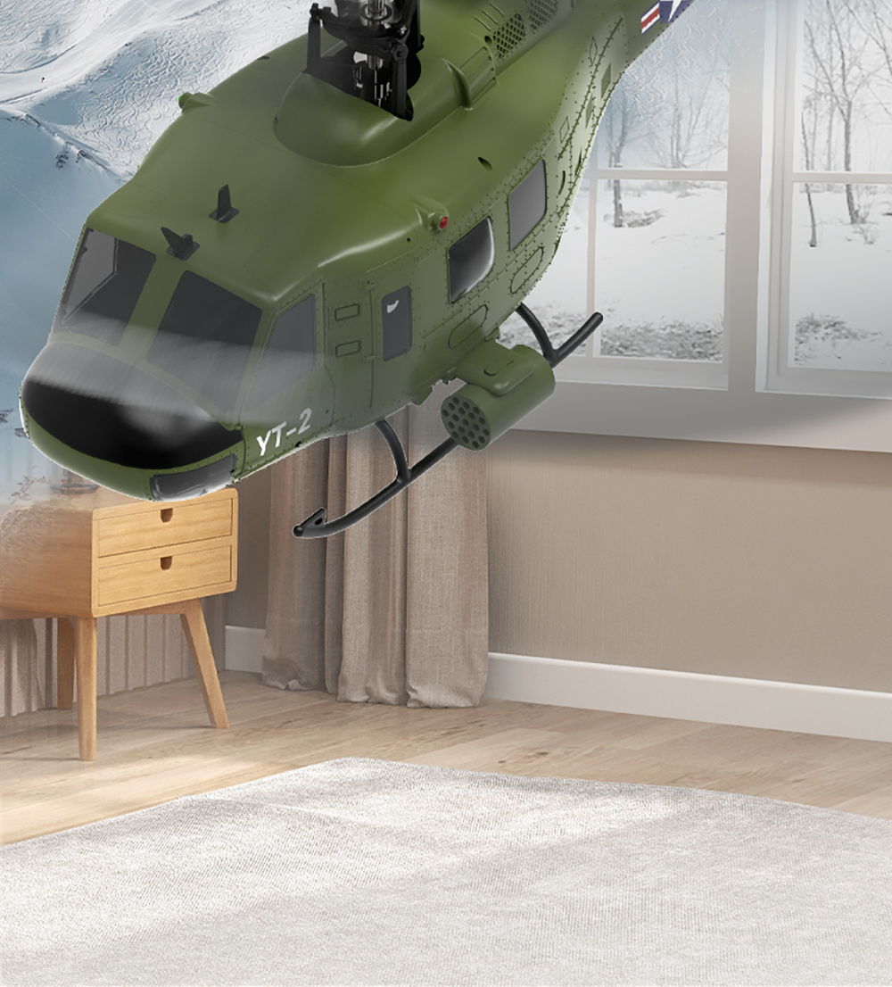 YUXIANG F07 UH-1 Aileronless H - Rc Helicopter Gyro ulasan dan harga