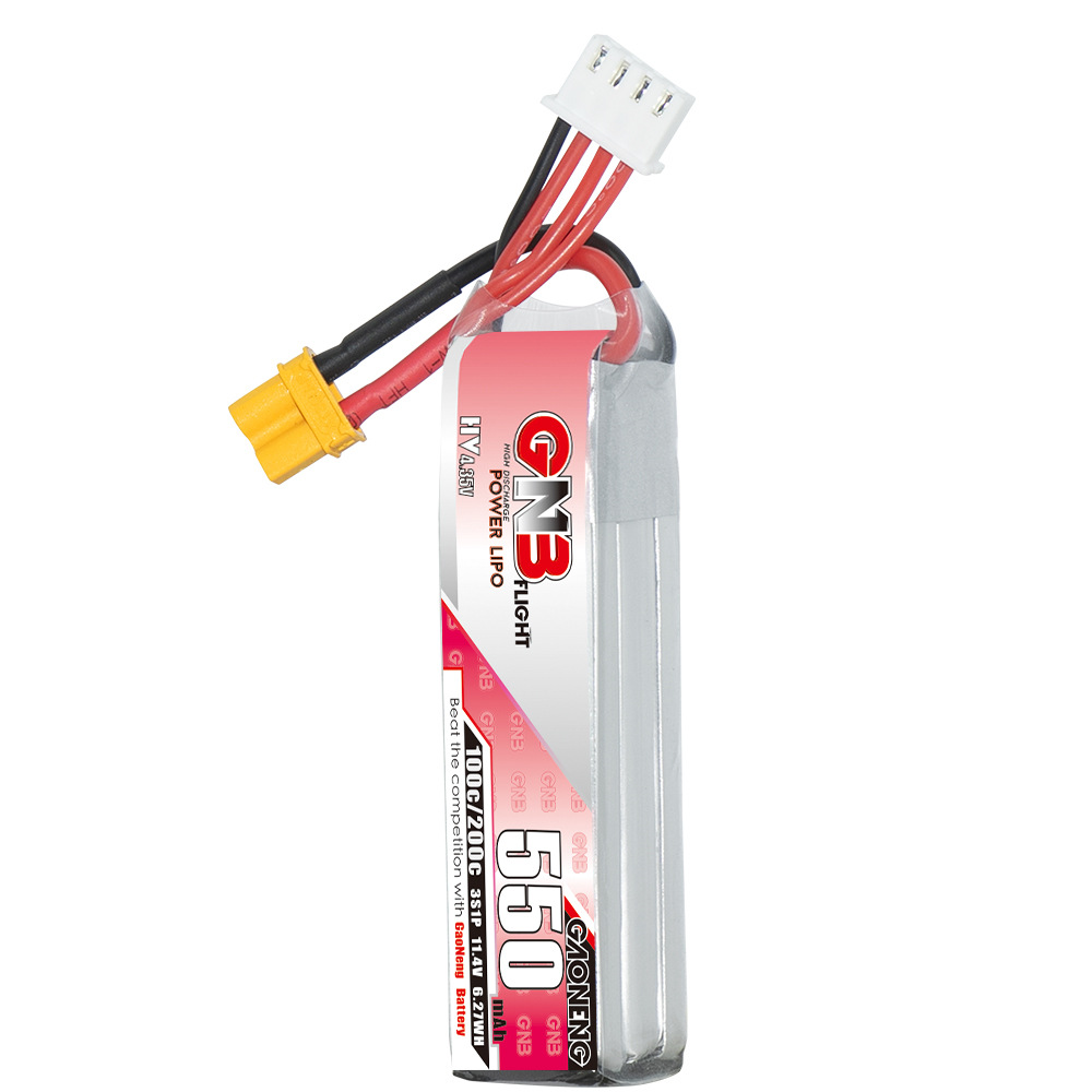 GNB HV 11.4V 550mAh 100C/200C  - Rc Helicopter Battery ulasan dan harga