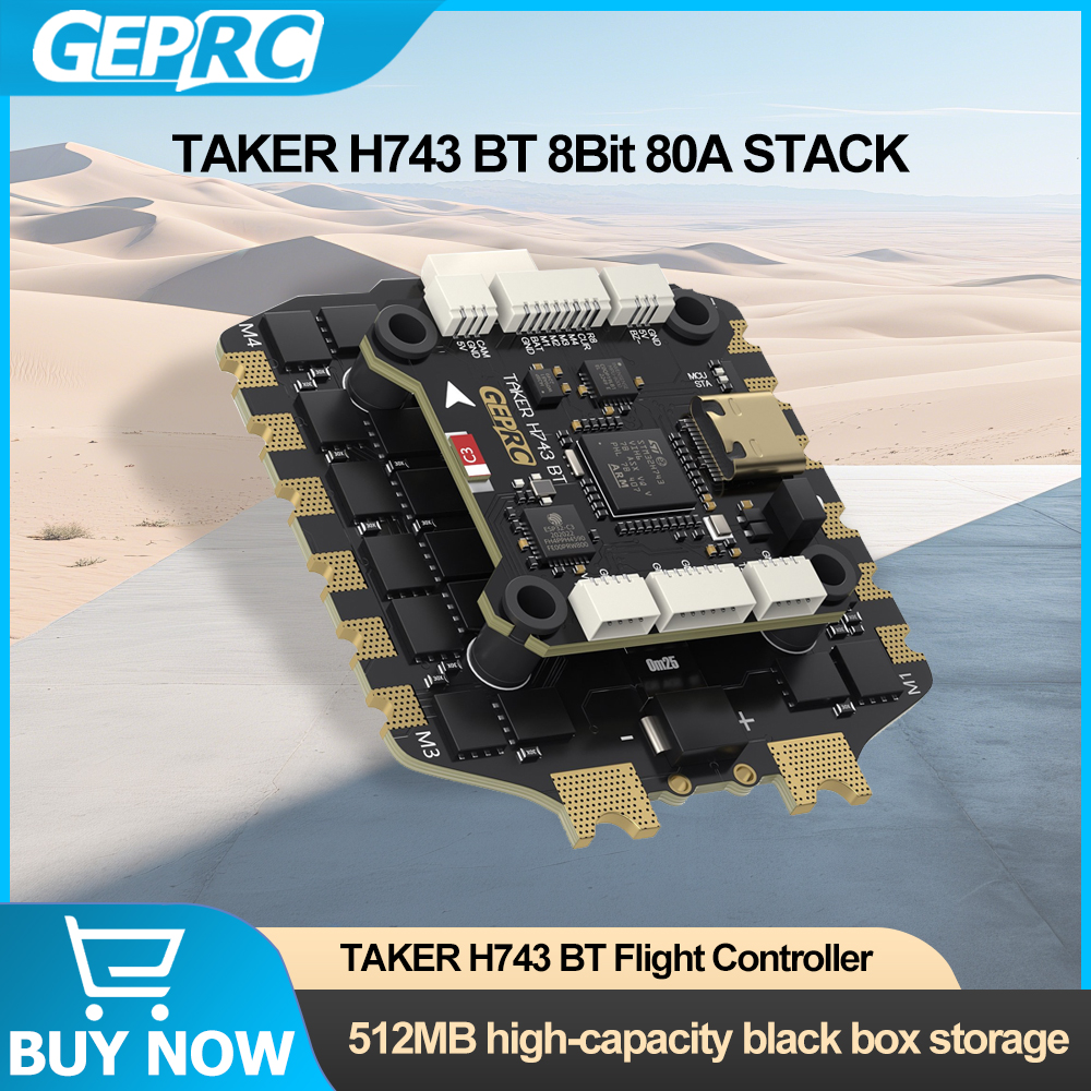 GEPRC TAKER H743 BT 8Bit 80A S - Rc Helicopter Remote Control ulasan dan harga