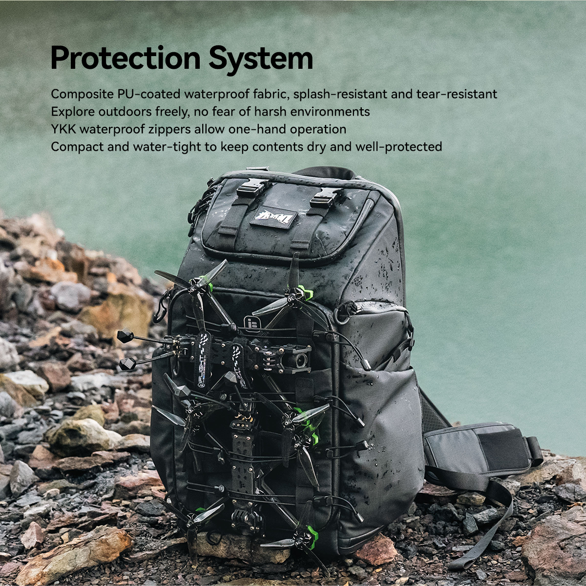 FPV Drone Backpack V2 540X380X - Rc Helicopter Bag ulasan dan harga