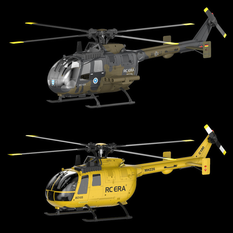 Rcera Rc Helicopter Bo105 C180 - Rc Helicopter Single Rotor ulasan dan harga