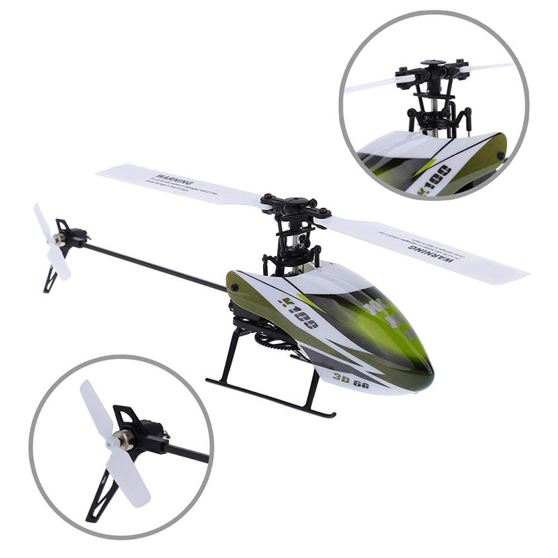 Wltoys XK K100 RC Helicopter 6 - Rc Helicopter Single Rotor ulasan dan harga