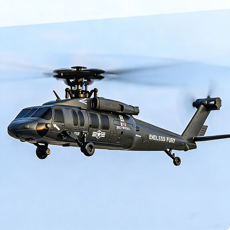JJRC Black Hawk RC Helicopter  - Rc Helicopter Large ulasan dan harga