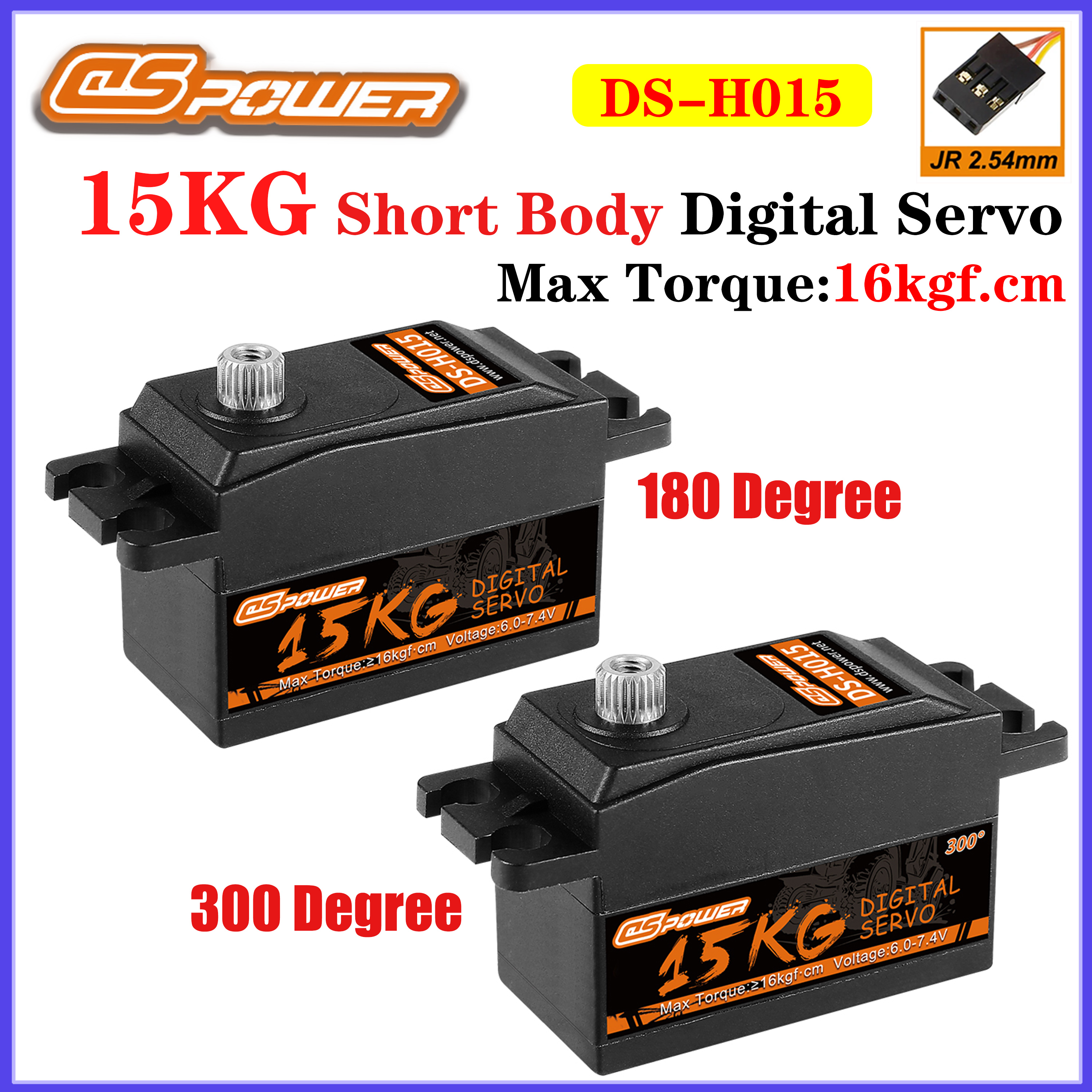 DSpower 15KG High Troque Metal - Rc Helicopter Motor ulasan dan harga