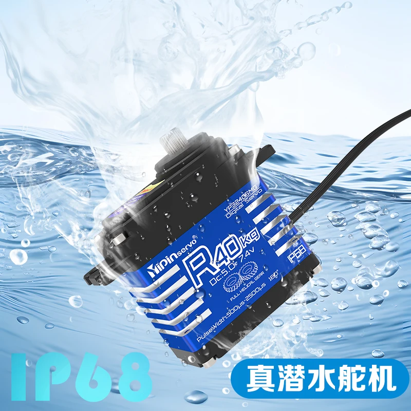 4PCS YiPinservo 40kg Metal Gea - Rc Helicopter Servo ulasan dan harga