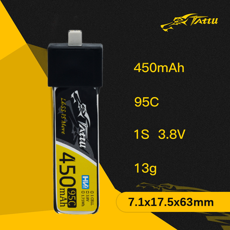 3Pcs NEW TATTU 450/500/550mAh  - Rc Helicopter Parts ulasan dan harga