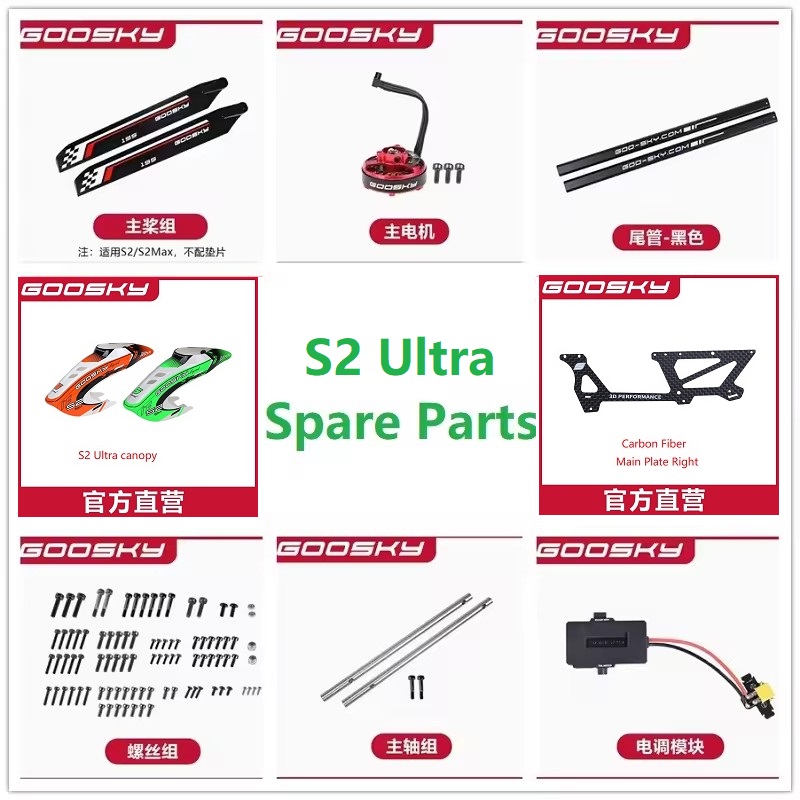 GOOSKY S2 Ultra RC Helicopter  - Rc Helicopter Coaxial ulasan dan harga