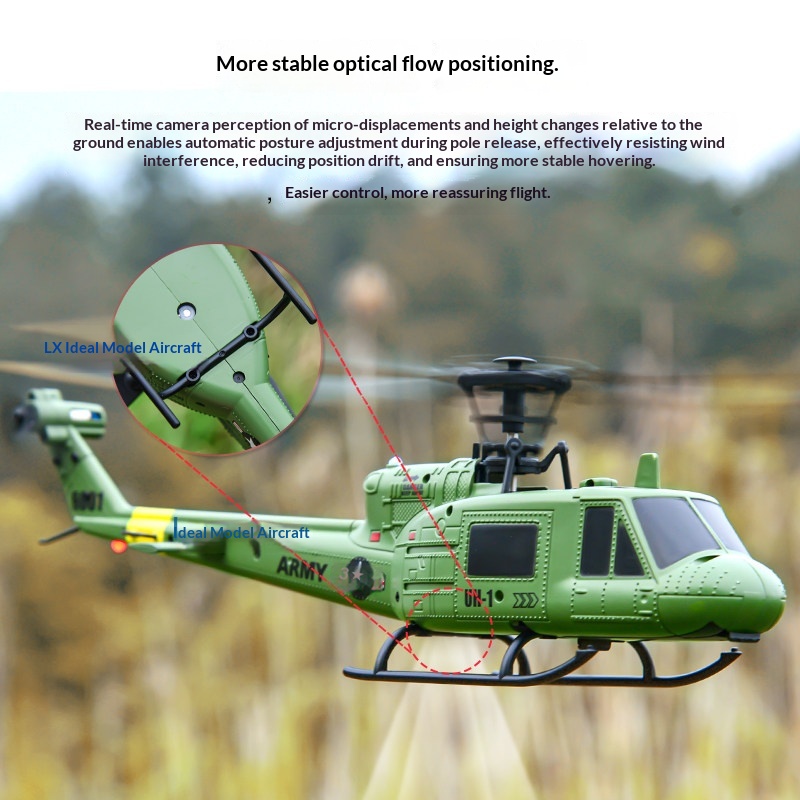 Huey F6601 4CH RC Helicopter - - Rc Helicopter Single Rotor ulasan dan harga