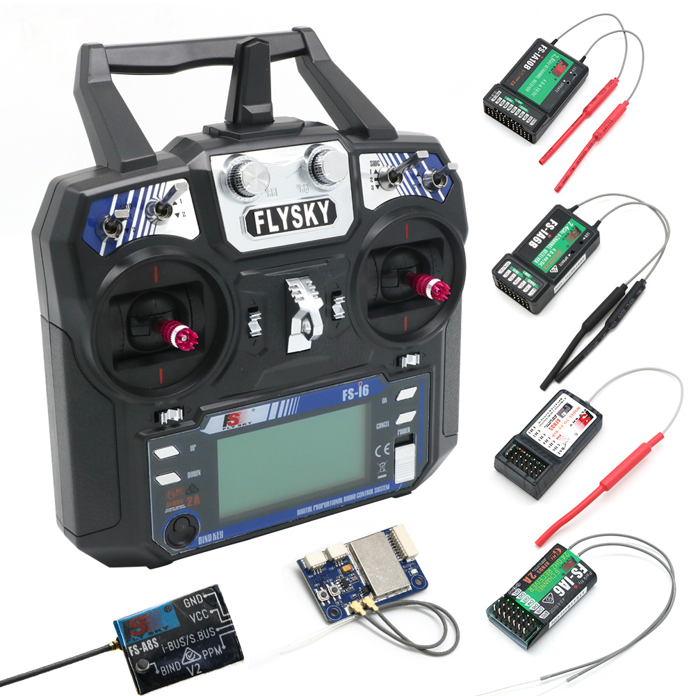 FLYSKY FS-i6 I6 Transmitter 2. - Rc Helicopter Bag ulasan dan harga
