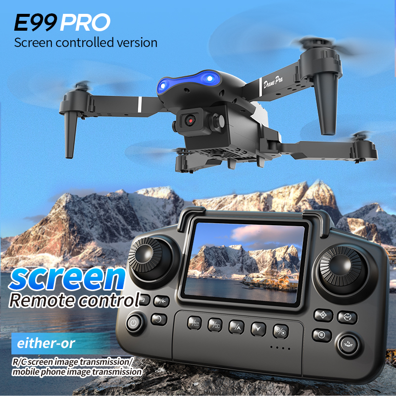 E99 PRO Drone Screen Control A - Rc Helicopter Charger ulasan dan harga