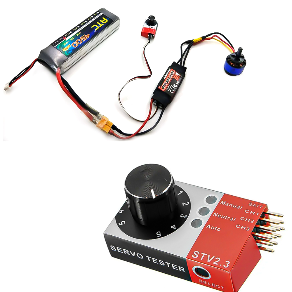 Digital Servo Tester / ESC Con - Rc Helicopter Battery ulasan dan harga